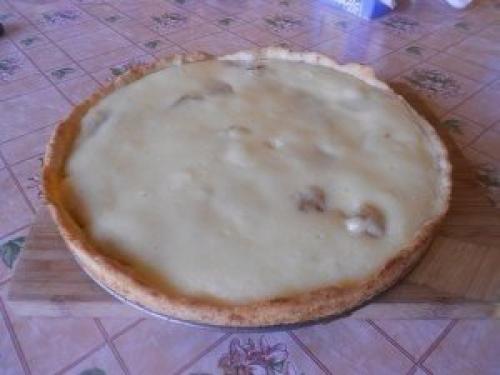 Очень нежный пирог с бананами. 07