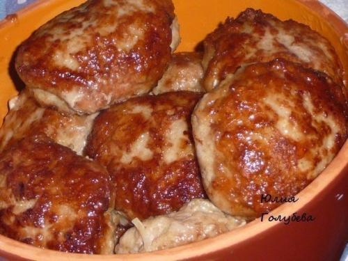 Курино - говяжьи сочные котлетки.