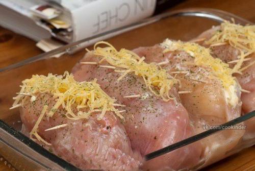 Фаршированные куриные грудки. 05