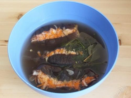 Квашеные баклажаны с капустой. 02