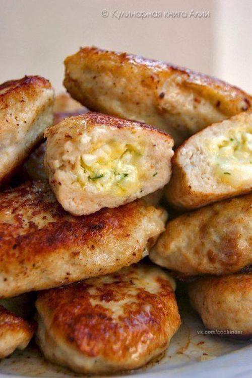 Котлеты с очень вкусной начинкой! Котлеты с очень вкусной начинкой!