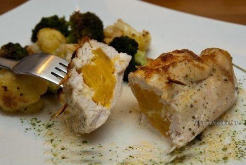 Фаршированные куриные грудки. 07