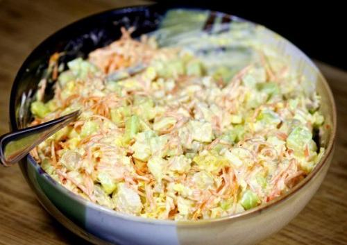 Салат с морковью по-корейски. 07 Салат с морковью по-корейски. 07