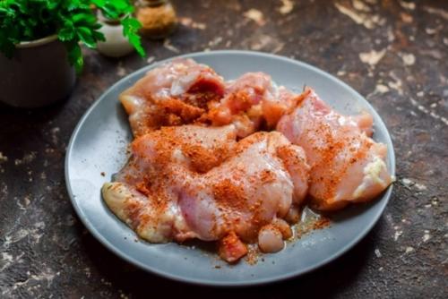 Чахохбили лазерсона.  Ингредиенты: 02