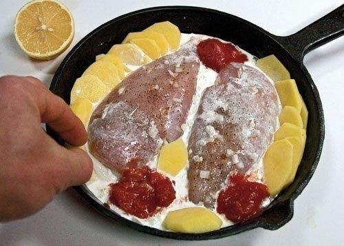 Куриные грудки, запеченные в сливках под сыром? 03