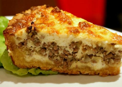 Этот пирог с мясом проще простого делать. 02