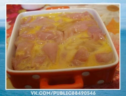 Безумно вкусно!  Диетическая запеканка с курицей и тыквой. 03