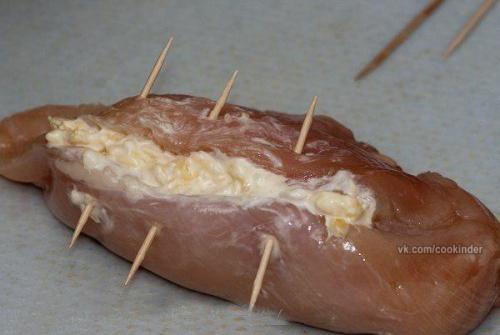 Фаршированные куриные грудки. 03