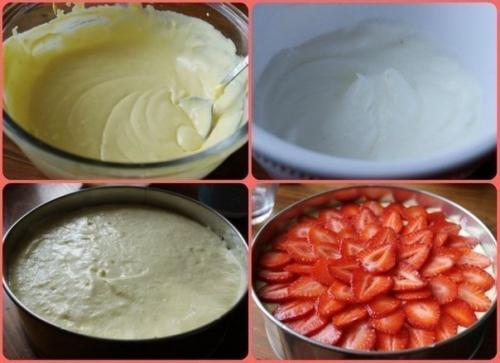 Торт с клубникой и маскарпоне. 02