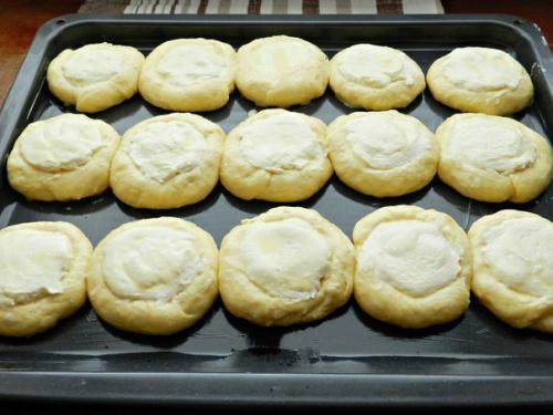 Пышные, вкусняшные ватрушечки домашние. 03