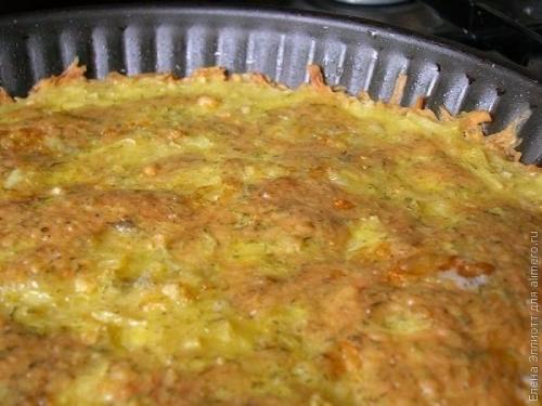 Запеканка из тертого картофеля с сыром и чесноком. 08 Запеканка из тертого картофеля с сыром и чесноком. 08