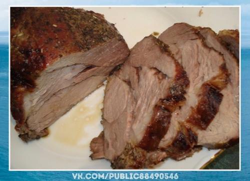 Отличная идея!  Запеченная в горчице свинина. 04 Отличная идея!  Запеченная в горчице свинина. 04