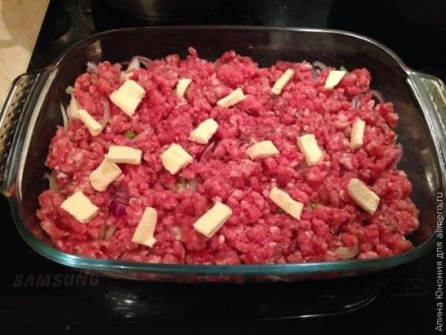 Мясной пирог ХРИЗАНТЕМА. Ингредиенты Мясной фарш (свинина, говядина) - 500 г. 08 Мясной пирог ХРИЗАНТЕМА. Ингредиенты Мясной фарш (свинина, говядина) - 500 г. 08