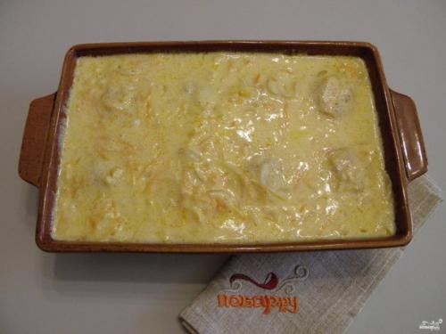 Тефтели под сметанным соусом. 07 Тефтели под сметанным соусом. 07