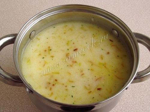 Английский куриный суп с плавленым сыром. 08 Английский куриный суп с плавленым сыром. 08