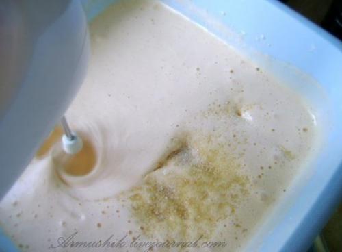 Высокий, нежный бисквит для торта (без духовки. 03 Высокий, нежный бисквит для торта (без духовки. 03