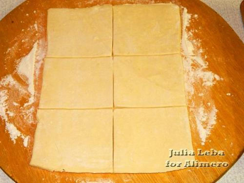 Слоёные трубочки с малиной. 02 Слоёные трубочки с малиной. 02