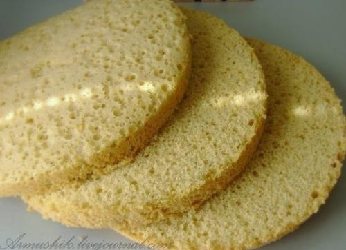 Высокий, нежный бисквит для торта (без духовки. 07 Высокий, нежный бисквит для торта (без духовки. 07