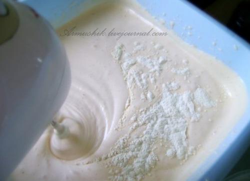 Высокий, нежный бисквит для торта (без духовки. 04 Высокий, нежный бисквит для торта (без духовки. 04