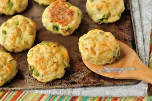 Картофельные котлеты с индейкой и сыром в духовке. Картофельные котлеты с индейкой и сыром в духовке.