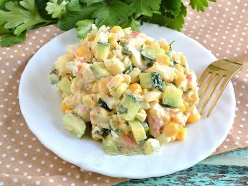 Салат Снежный Краб. Салат Снежный Краб.