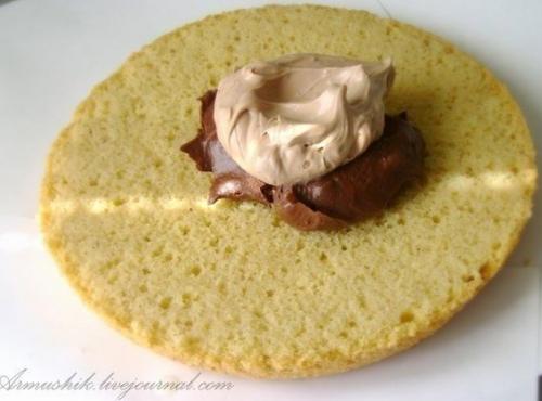 Высокий, нежный бисквит для торта (без духовки. 08 Высокий, нежный бисквит для торта (без духовки. 08