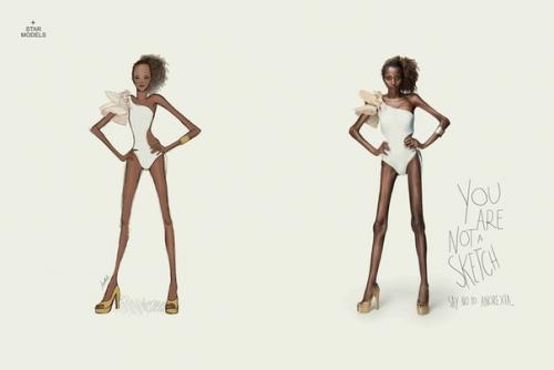 Сильная социальная реклама против анорексии. 03