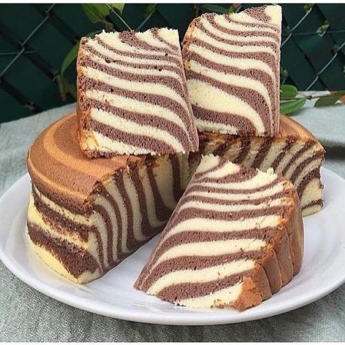 Пирог Зебра.  Ингредиенты: 01