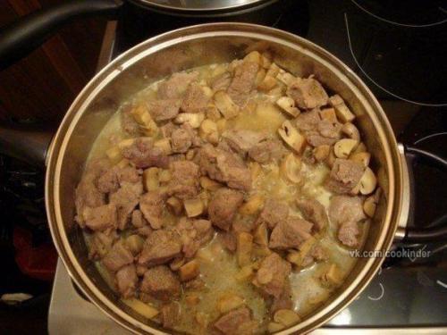 Мясо в сырном соусе. 04 Мясо в сырном соусе. 04