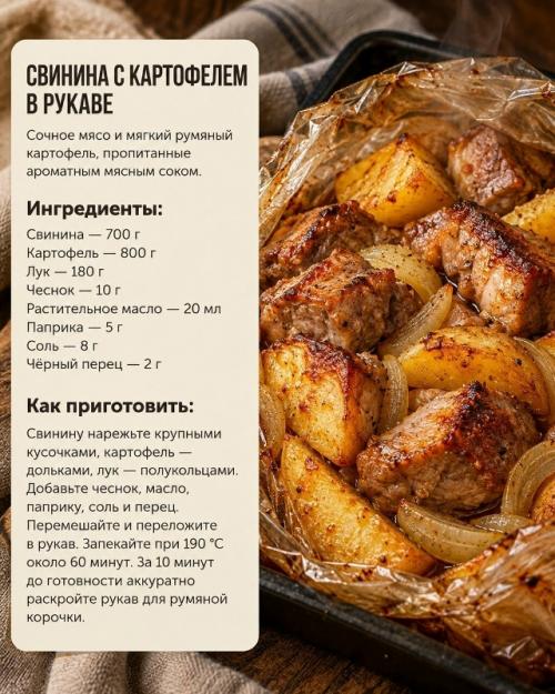 Сохраняйте подборку, если рукав для запекания у вас обычно ассоциируется , внимание, только с курицей. 01