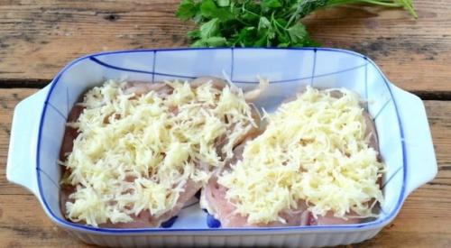 Куриная грудка под шубой. 02 Куриная грудка под шубой. 02