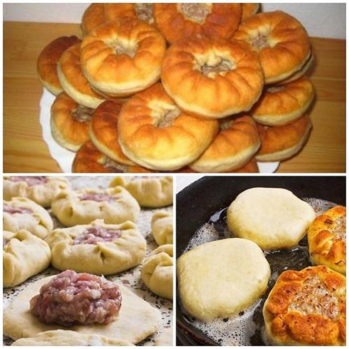 Настоящие татарские вак беляшики. 

