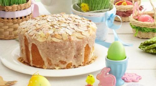 Итальянский кекс коломбо.

