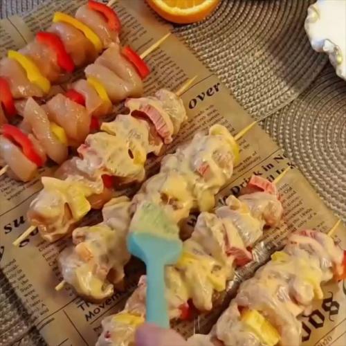 Тропические шашлычки. Ингредиенты: 05