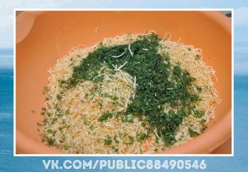 Очень красиво.  Рыбка с сыром и помидорами. 01