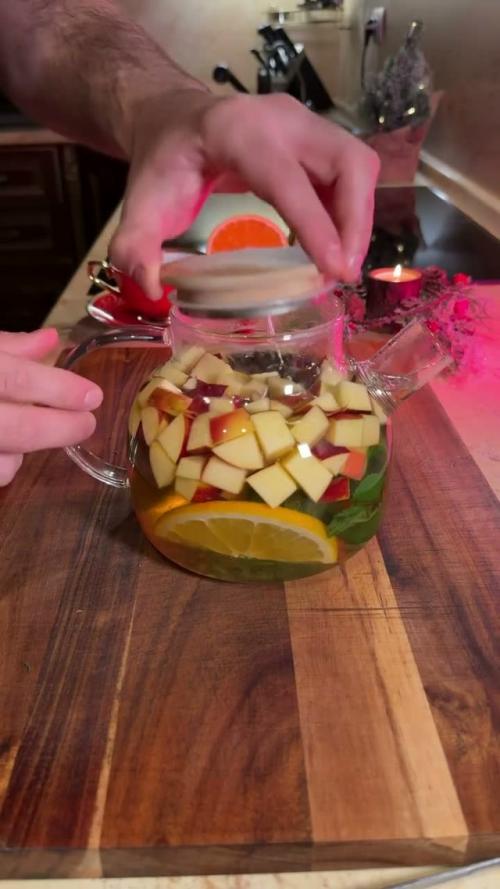 Вкусный зимний чай безумно. 03