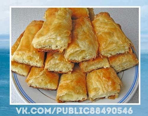 Очень ароматно.  Невероятно вкусное слоеное тесто за 10 минут. 01