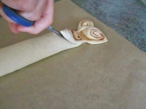 Рулет - плетёнка.   Тесто: 03 Рулет - плетёнка.   Тесто: 03