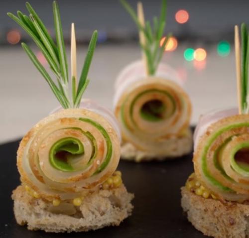 Идеи канапе на новый год. 02 Идеи канапе на новый год. 02