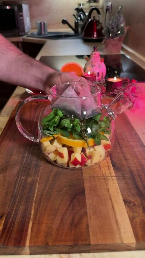 Вкусный зимний чай безумно. 01