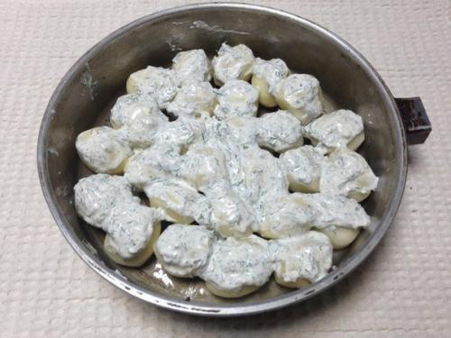 Картофель под сметанным соусом. 05