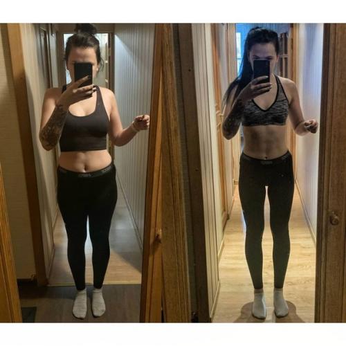 Девушка ангелина постаралась и скинула лишние килограммы! 02