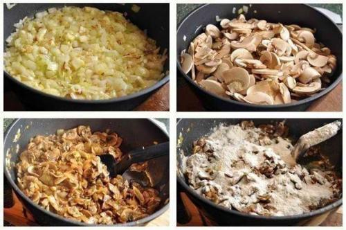 Жюльен из шампиньонов. 03 Жюльен из шампиньонов. 03