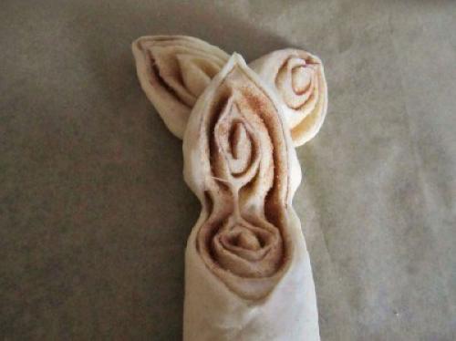 Рулет - плетёнка.   Тесто: 04 Рулет - плетёнка.   Тесто: 04