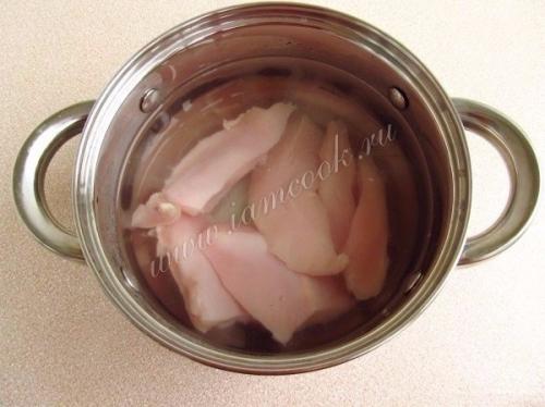 Английский куриный суп с плавленым сыром. 02