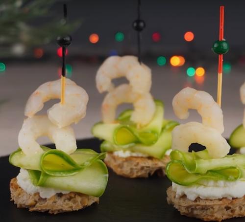 Идеи канапе на новый год. 03 Идеи канапе на новый год. 03