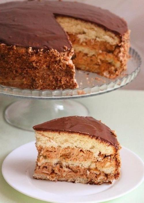 Торт Сникерс.  Этот торт пеку уже второй раз и однозначно буду печь еще. Торт Сникерс.  Этот торт пеку уже второй раз и однозначно буду печь еще.