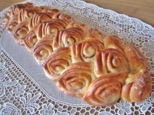 Рулет - плетёнка.   Тесто: Рулет - плетёнка.   Тесто: