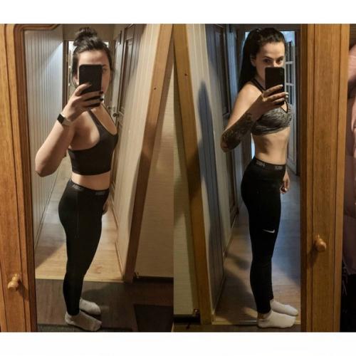 Девушка ангелина постаралась и скинула лишние килограммы! 01