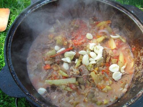 Аджапсандали с мясом. 04